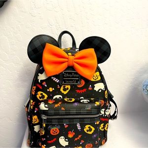 Disney Minnie Mouse Halloween Loungefly Backpack 2021